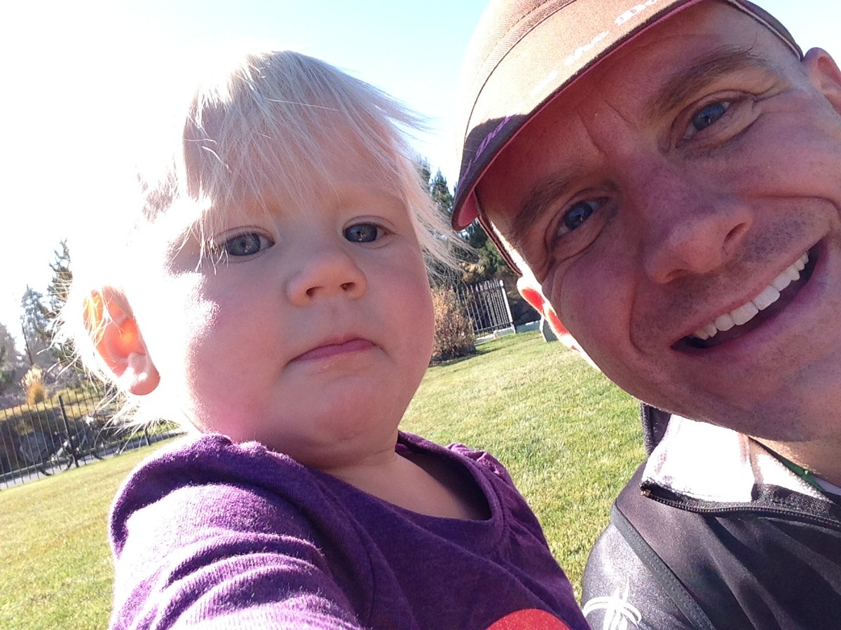 selfie of Ada and me, 2013