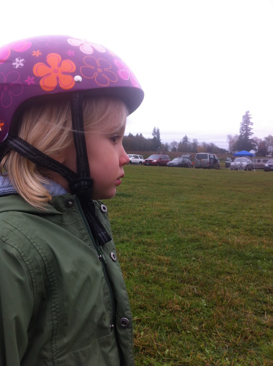 2012: Iris in the infield/parking lot