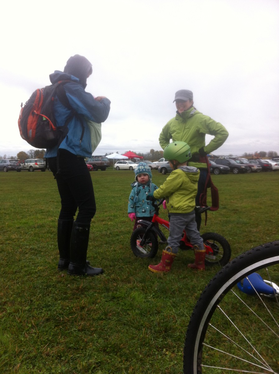 2012: Jenny, Ada, Orion and our friends Laurel and Amanda