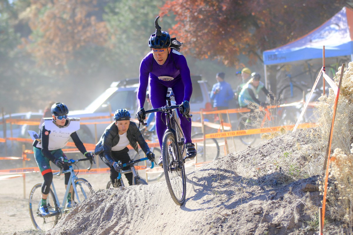 2019: Myself as the Purple People Eater, photo by Leonard Johnson of Hotfoot Photo