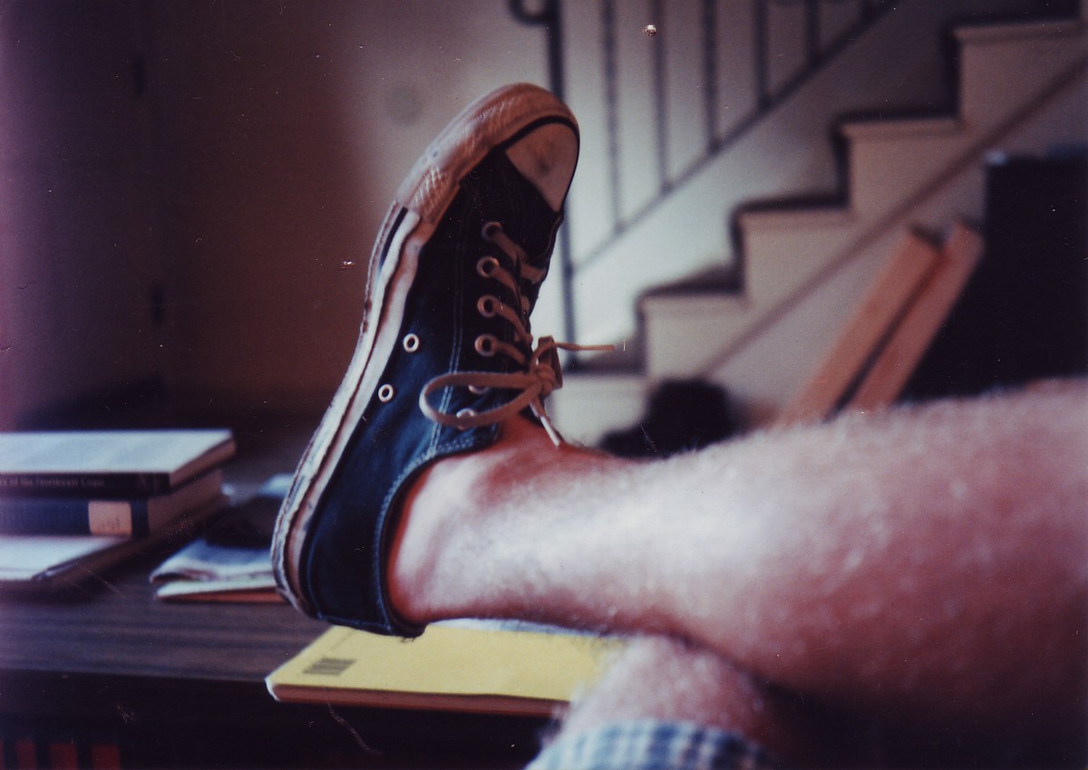 In my apartment in Eugene, 1995