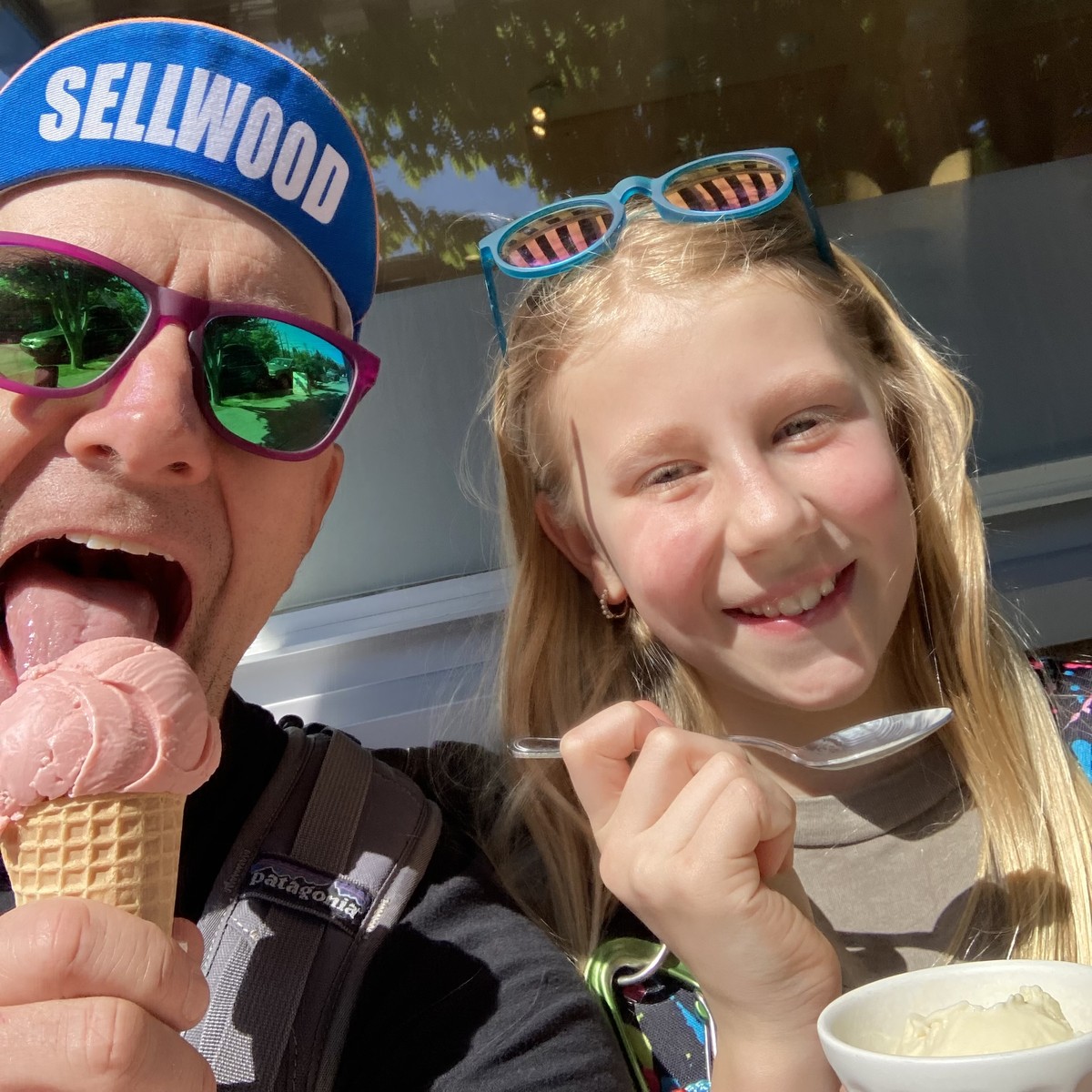 Ice cream stop with Ada