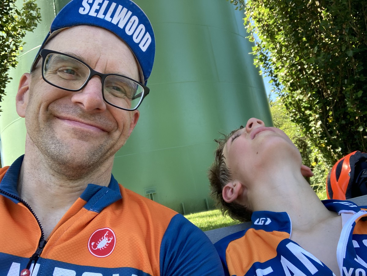 Orion and me at the end