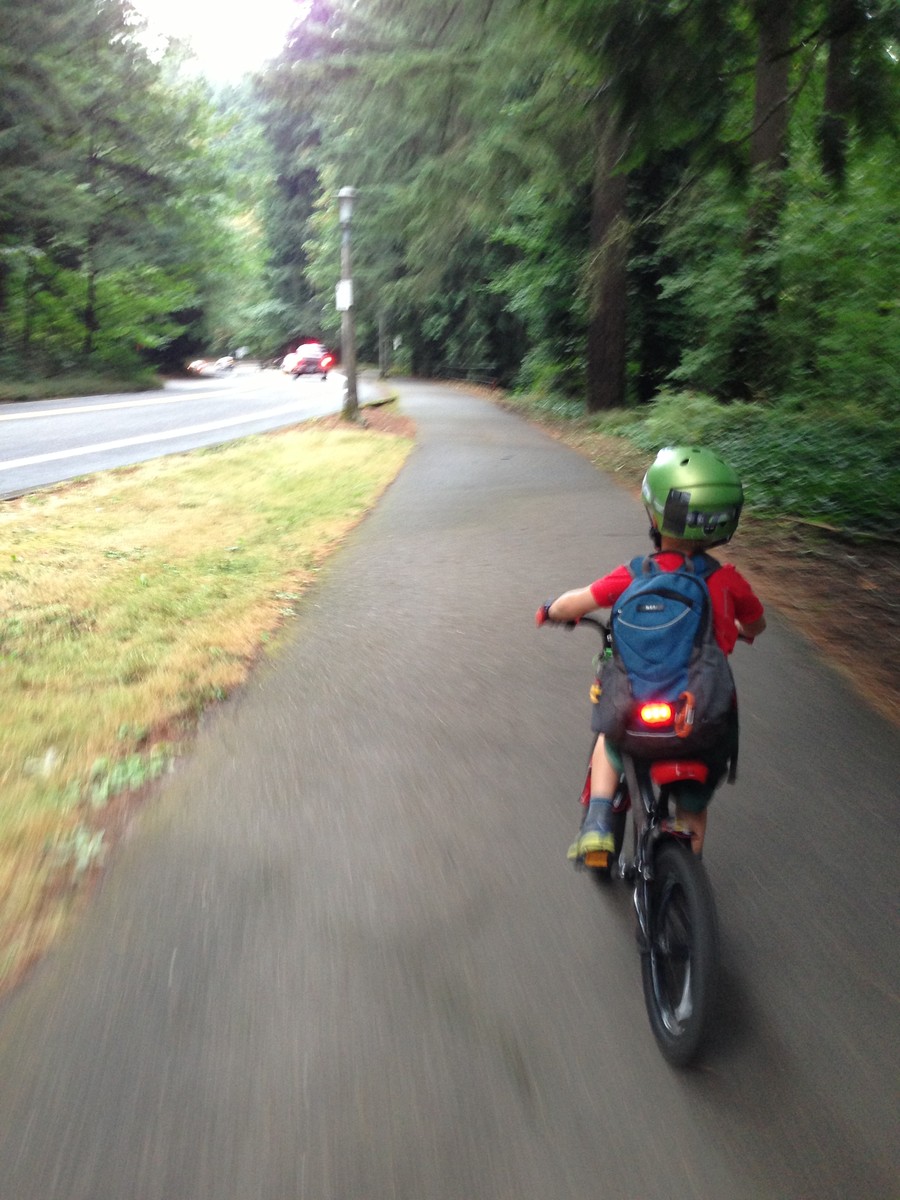 Orion on the way to OHSU