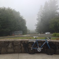 Vanilla bike at Council Crest